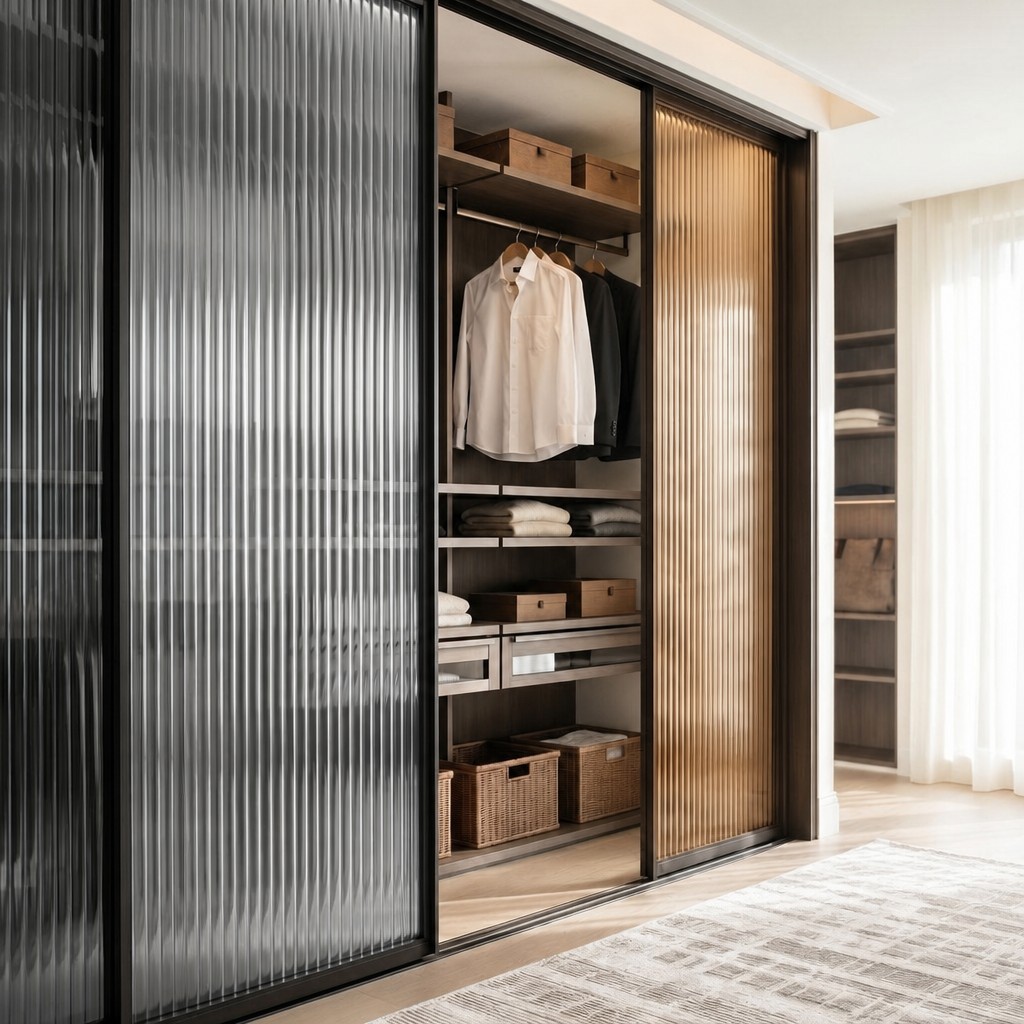Reeded Glass