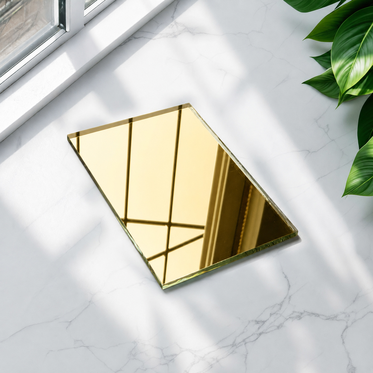 Miralaque Gold Mirror