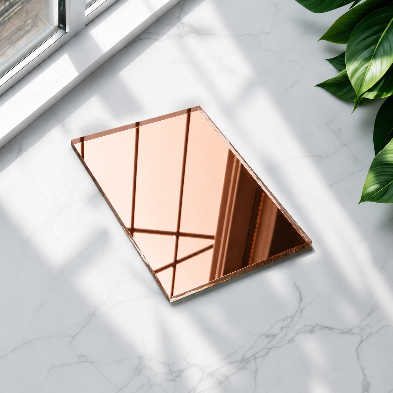 Miralaque Rose Gold Mirror